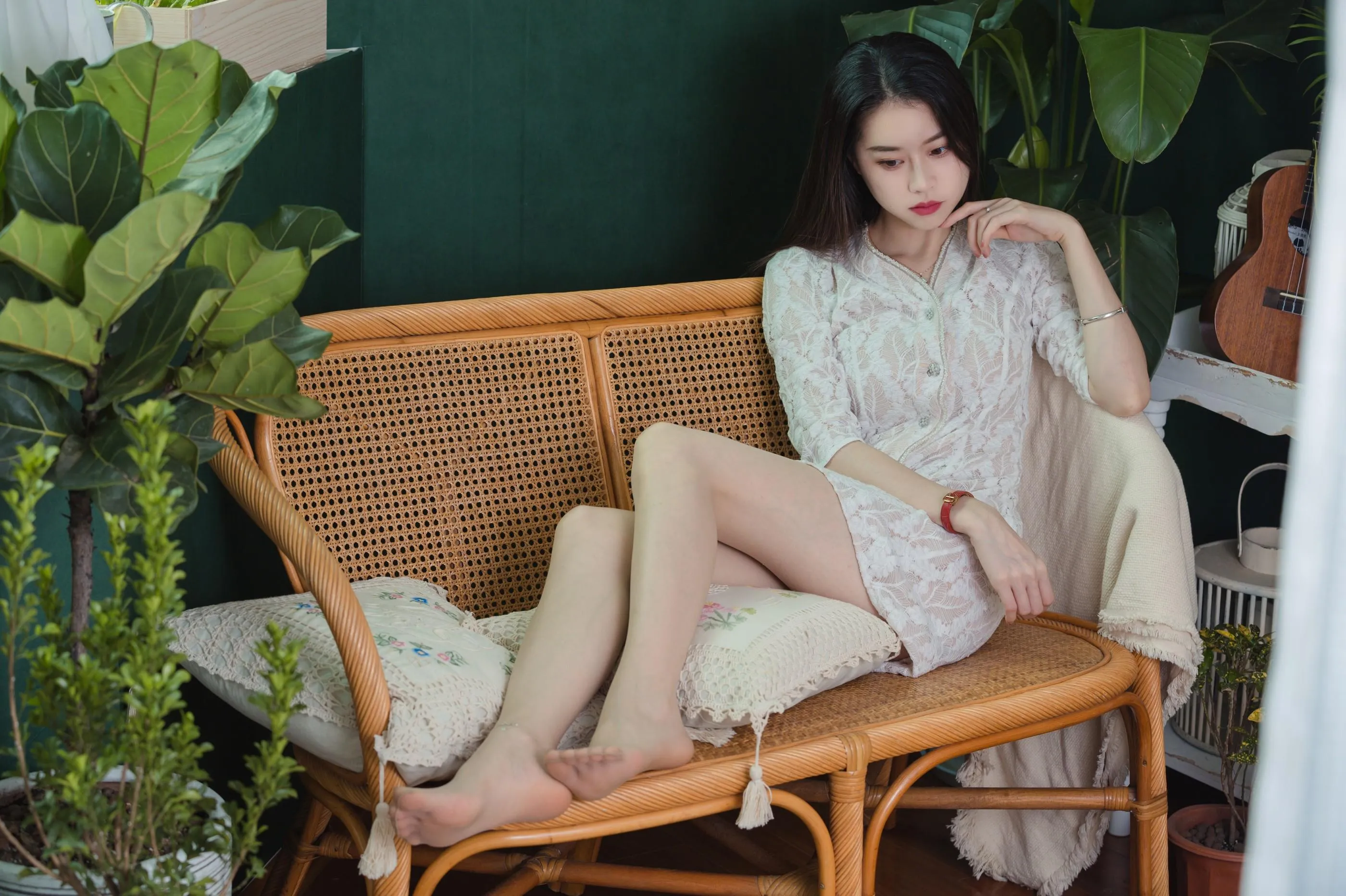 Sia不吃鱼 – NO.008 红色高跟 [139P]插图7